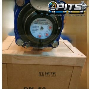 water meter amico 2 inch dn 50 mm type flange pendek