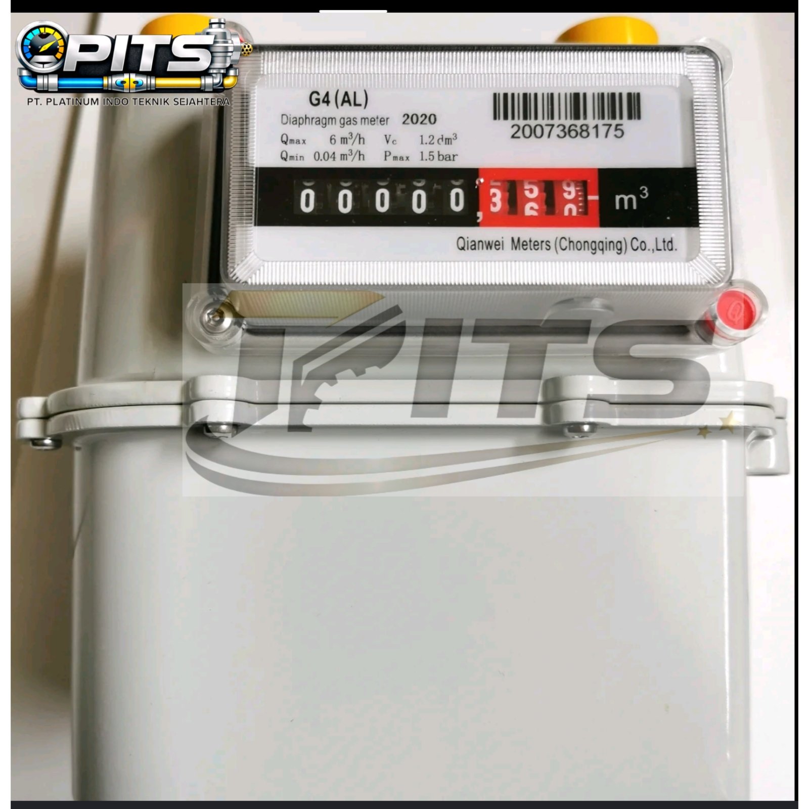 Gas Meter Qianwei G4 (AL) - Gambar 2